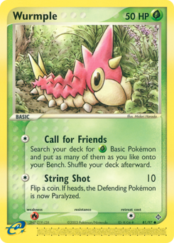 Wurmple — Dragon 081