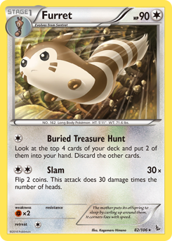 Furret — Flashfire 082