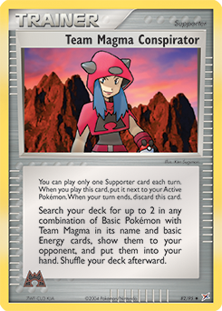 Team Magma Conspirator — Team Magma vs Team Aqua 082