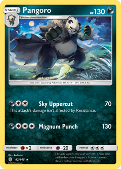 Pangoro — Guardians Rising 082