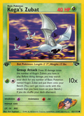 Koga's Zubat — Gym Challenge 083