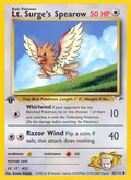 Lt. Surge's Spearow — Gym Heroes 083