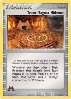 Team Magma Hideout — Team Magma vs Team Aqua 083