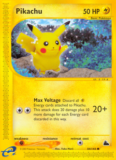 Pikachu — Skyridge 084