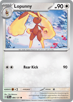 Lopunny — Prismatic Evolutions 084