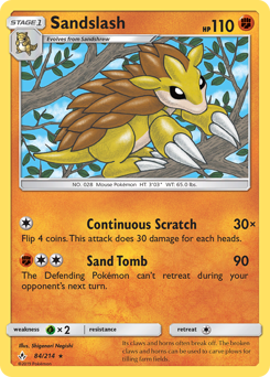 Sandslash — Unbroken Bonds 084