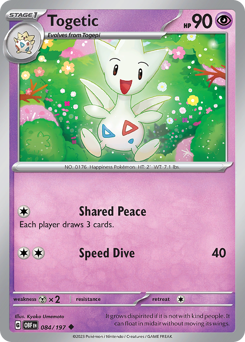 Togetic — Obsidian Flames 084