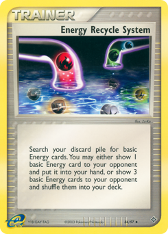 Energy Recycle System — Dragon 084