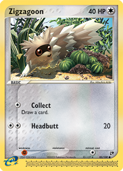 Zigzagoon — Sandstorm 085