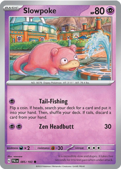 Slowpoke — Paldea Evolved 085