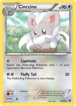 Cinccino — Emerging Powers 085