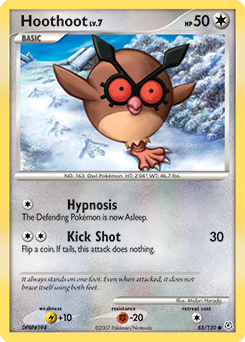 Hoothoot — Diamond & Pearl 085