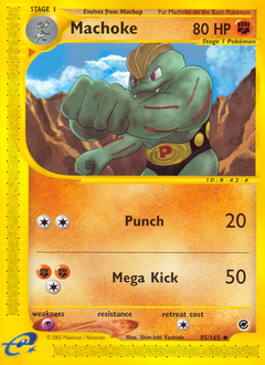 Machoke — Expedition Base Set 085