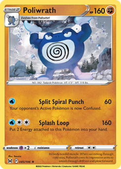 Poliwrath — Lost Origin 085