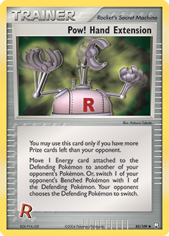 Pow! Hand Extension — Team Rocket Returns 085