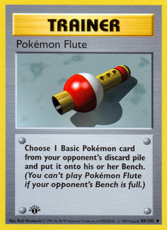 Pokémon Flute — Base 086