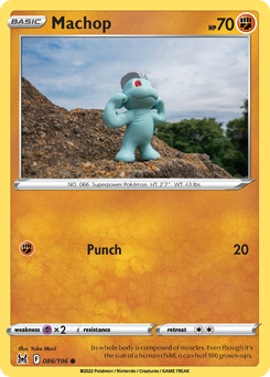 Machop — Lost Origin 086