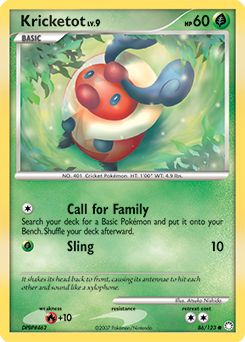 Kricketot — Mysterious Treasures 086