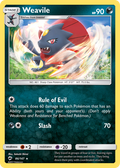 Weavile — Burning Shadows 086