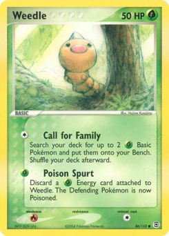 Weedle — FireRed & LeafGreen 086