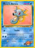 Misty's Horsea — Gym Heroes 086