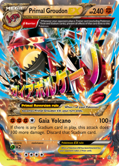 Primal Groudon-EX — Primal Clash 086