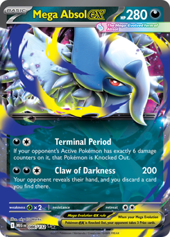 Mega Absol ex — Mega Evolution 086