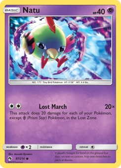Natu — Lost Thunder 087