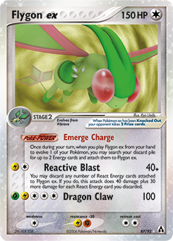 Flygon ex — Legend Maker 087