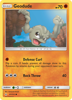 Geodude — Unbroken Bonds 087
