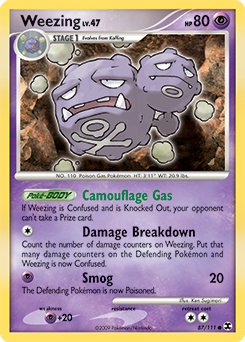 Weezing — Rising Rivals 087