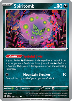 Spiritomb — Mega Evolution 087