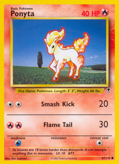 Ponyta — Legendary Collection 087