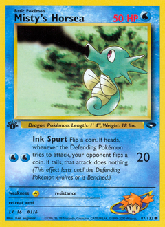 Misty's Horsea — Gym Challenge 087