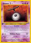 Unown [T] — Neo Destiny 088