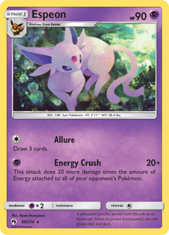 Espeon — Lost Thunder 089