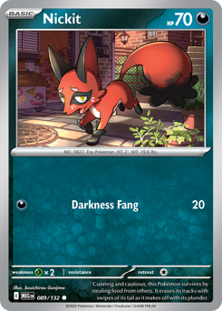 Nickit — Mega Evolution 089
