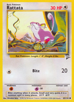 Rattata — Base Set 2 089