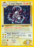 Lt. Surge's Magneton — Gym Heroes 008