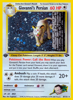Giovanni's Persian — Gym Challenge 008