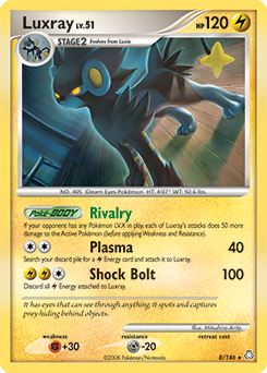Luxray — Legends Awakened 008
