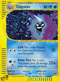 Cloyster — Expedition Base Set 008