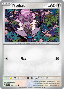 Noibat — Prismatic Evolutions 090