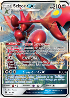 Scizor-GX — Celestial Storm 090