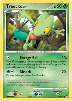 Treecko — Great Encounters 090