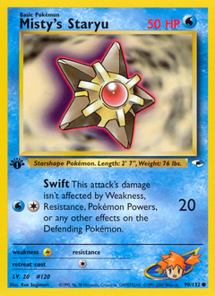 Misty's Staryu — Gym Heroes 090