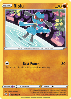 Riolu — SWSH4 090