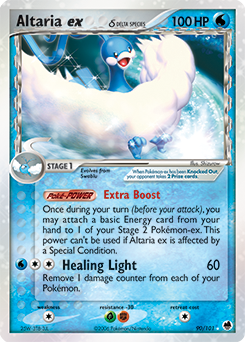 Altaria ex δ — Dragon Frontiers 090