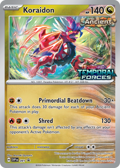 Koraidon — Scarlet & Violet Black Star Promos 091