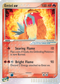 Entei ex — Team Magma vs Team Aqua 091